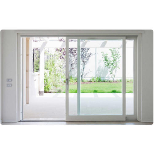 Contemporary Front Office Aluminium Sliding Glass Doors