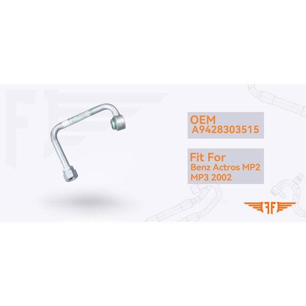 A9428303515 Air Conditioning Suction Pipeline For Mercedes Benz Actros MP2 MP3 2002