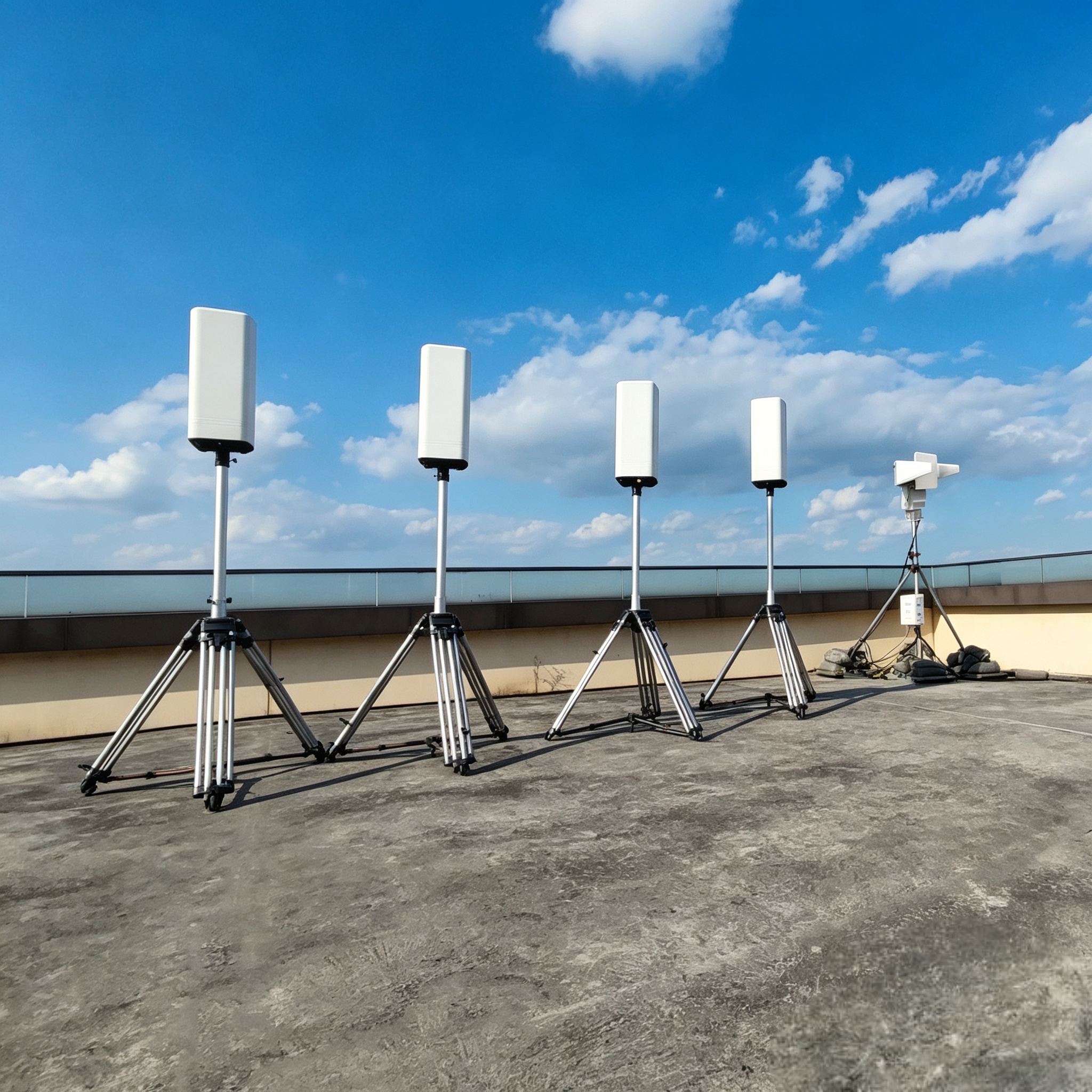 Fixed Drone Detection Device 70 MHz~8 GHz Full Band Wide Frequency Coverage