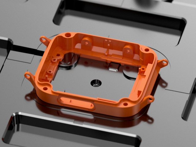OEM/ODM:Custom Consumer Electronics Molds / Front Housing LDS (1*2) No.22397