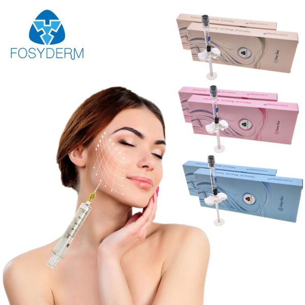 Заполнитель ХА заботы красоты заполнителя Хялуроник кислоты Фосйдерм лицевым соединенный крестом с 0,3% Лидо