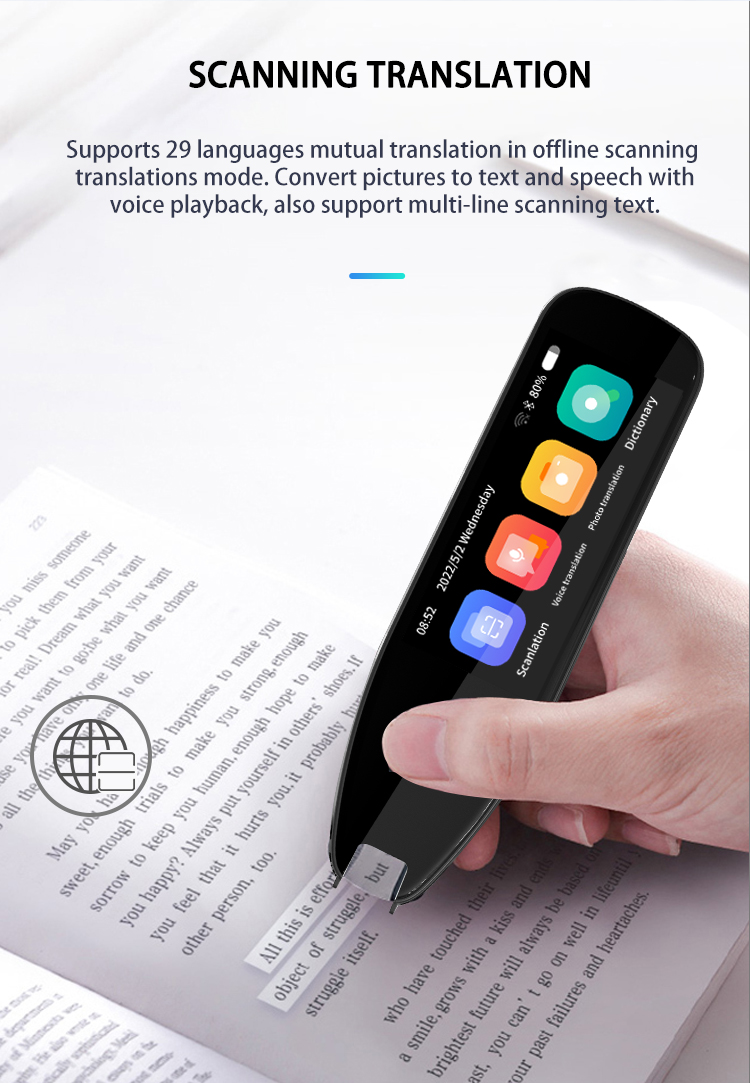 Intelligent Offline Language Translator Scanner 134 Languages Translation Scanning Pen
