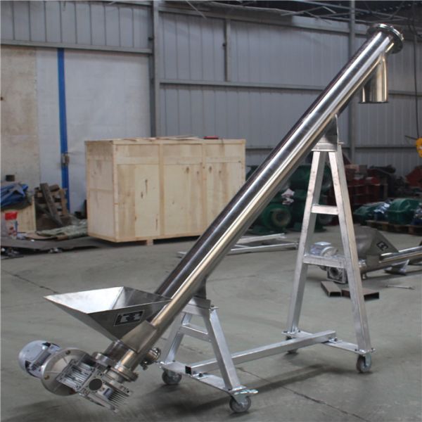 Gypsum Powder Carbon Steel Screw Conveyor Auger Systems