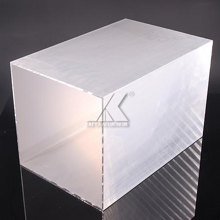 2200pa Large Aluminum Profiles OEM 200*200mm 6000 Series For Square Tube