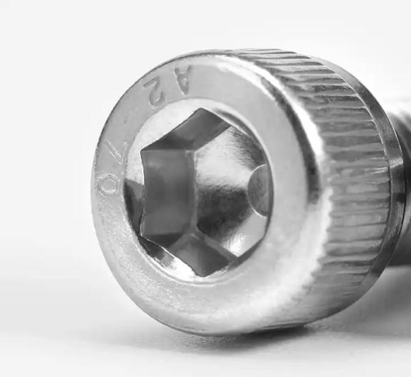 Boulons à main droite en argent de 12 mm / boulons à tête hexagonale 100 pièces pour une fixation sûre