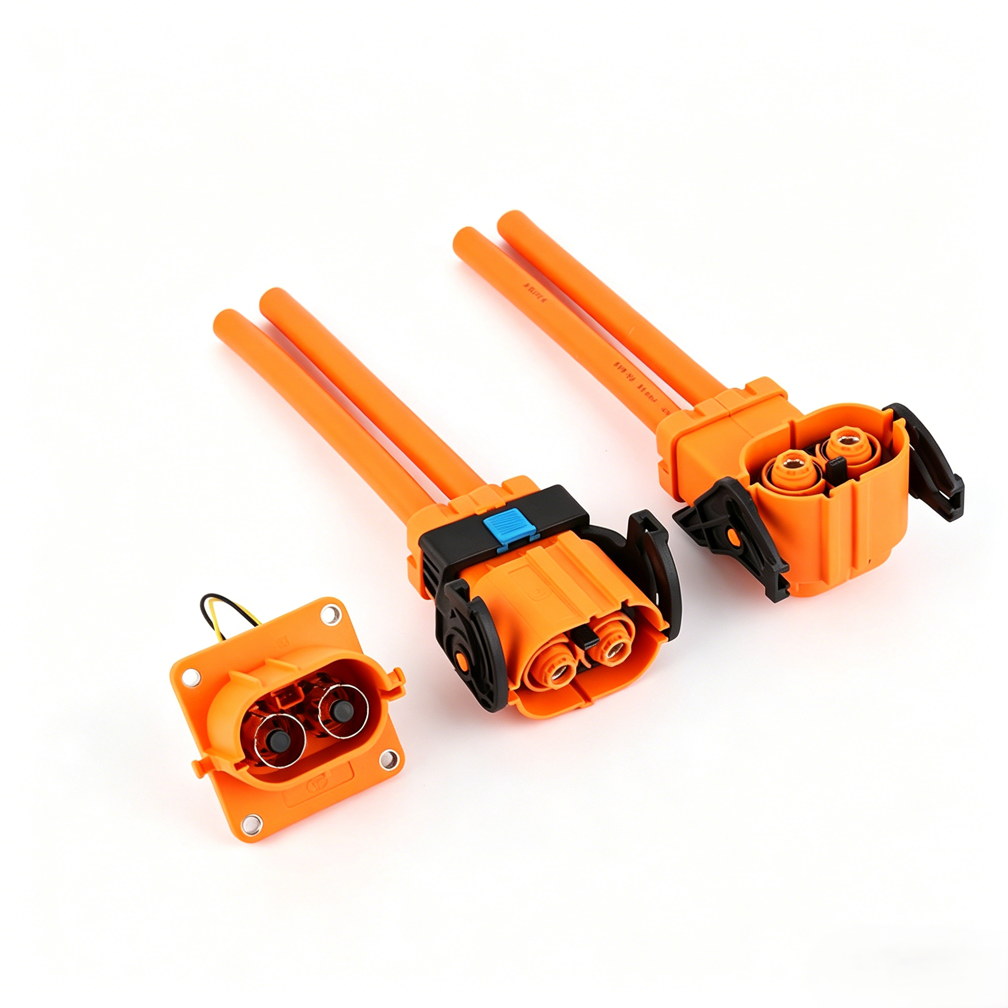 1500V 200A 8mm High Voltage Interlock Connector IP67 for Power Distribution and Battery System