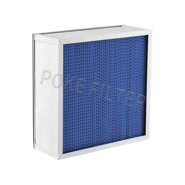 Stainless Steel Pharmaceutical Industrial HEPA Filter H13 H14