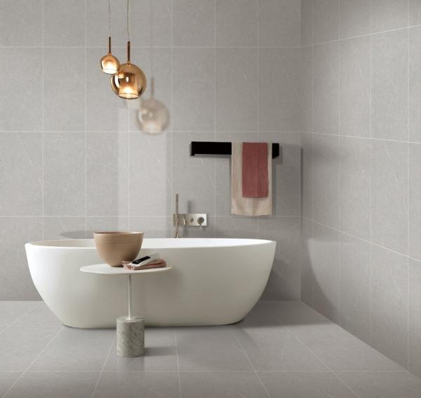 400x800mm Light Gray Glazed Ceramic Wall Tile AAA Grade