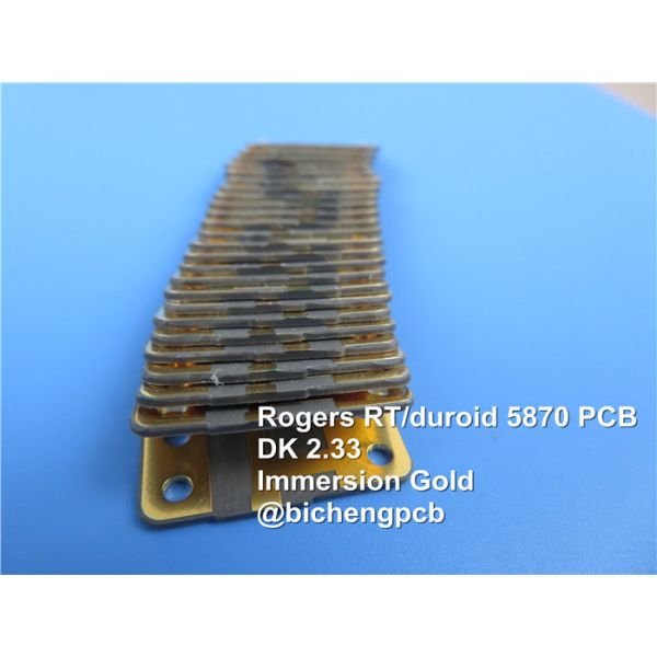 Rogers RT/Duroid 5870 31mil 0.787mm High Frequency PCB for Radar Systems