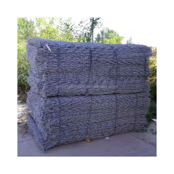 Hot-Dipped Zinc 2x1x1 Hexagonal Gabion Box for Garden Decoration and Retaining Wall