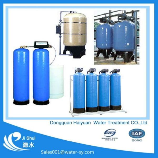 Magnetic Industrial Water Softener System 10000L Capacity SGS Approved