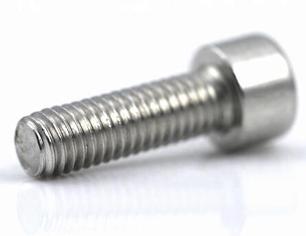 Hex Stainless Steel Socket Head Bolt / Allen Key Bolts Zinc Plate Surface