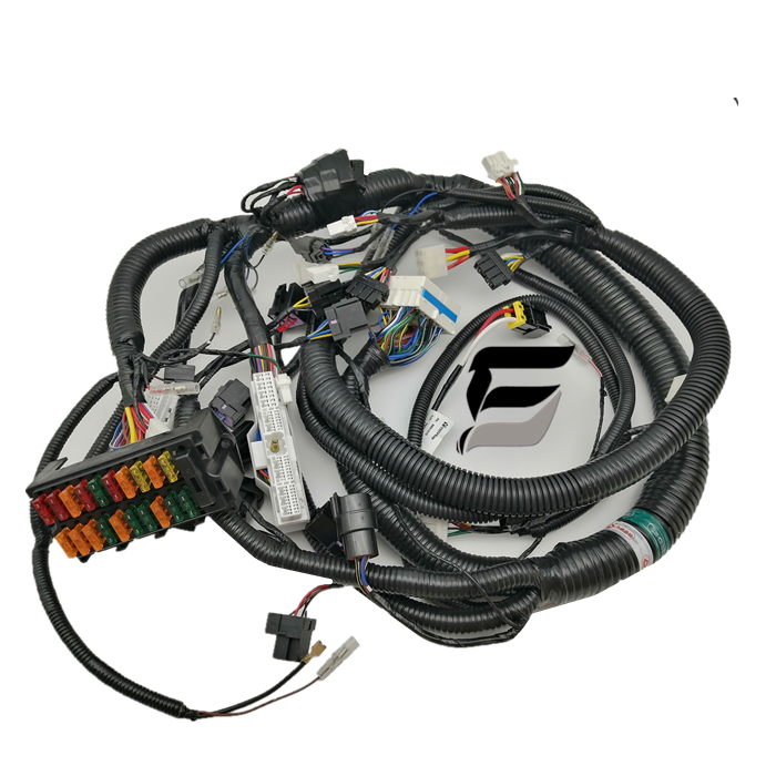 0001835 монтажная схема двигателя экскаватора EX100-3 EX120-3 EX200-3 Хитачи внутренняя внутренняя