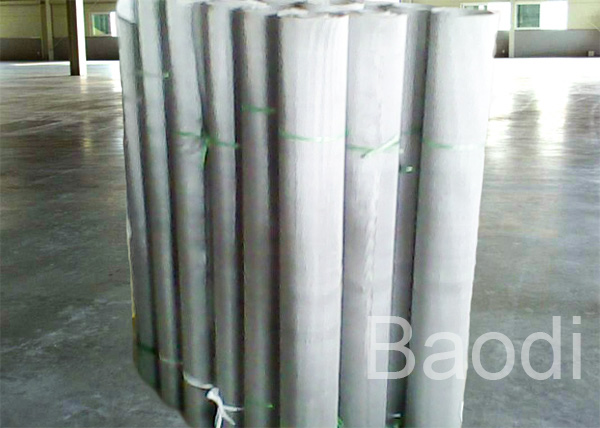 Non Toxic Smell Woven Stainless Steel Mesh Screen Corrosion / Acid Resistant