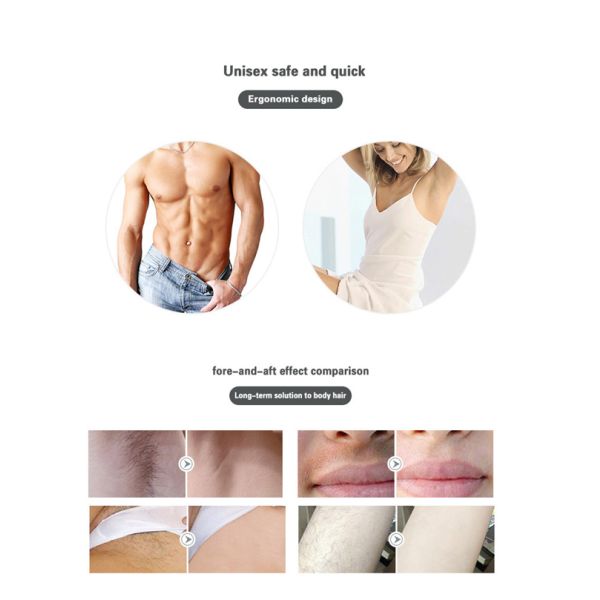 Lescolton T009s Ipl Laser Hair Removal Machine 2 In 1 Epilator 22.9*19.1*9.3cm