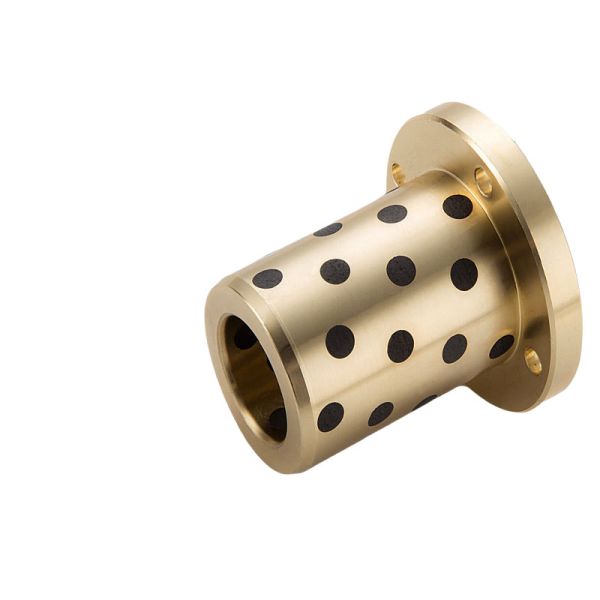 Plain Manganese Bronze Bushings With Graphite Plugs