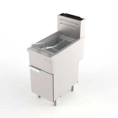 Durable Stainless Steel Commercial Fryer Gas For Restaurant