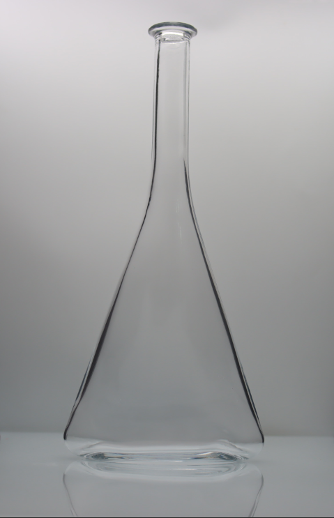 Покрытое частично стеклянной бутылки бутылки 0.75L духа ODM OEM стеклянное наградное полное