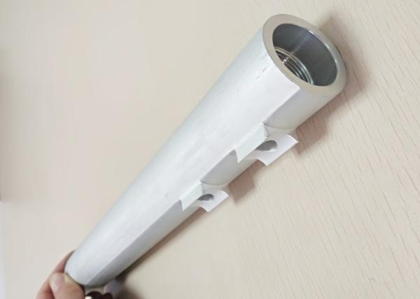 Tubo redondo de alumínio inter da inversão térmica de soldadura do refrigerador