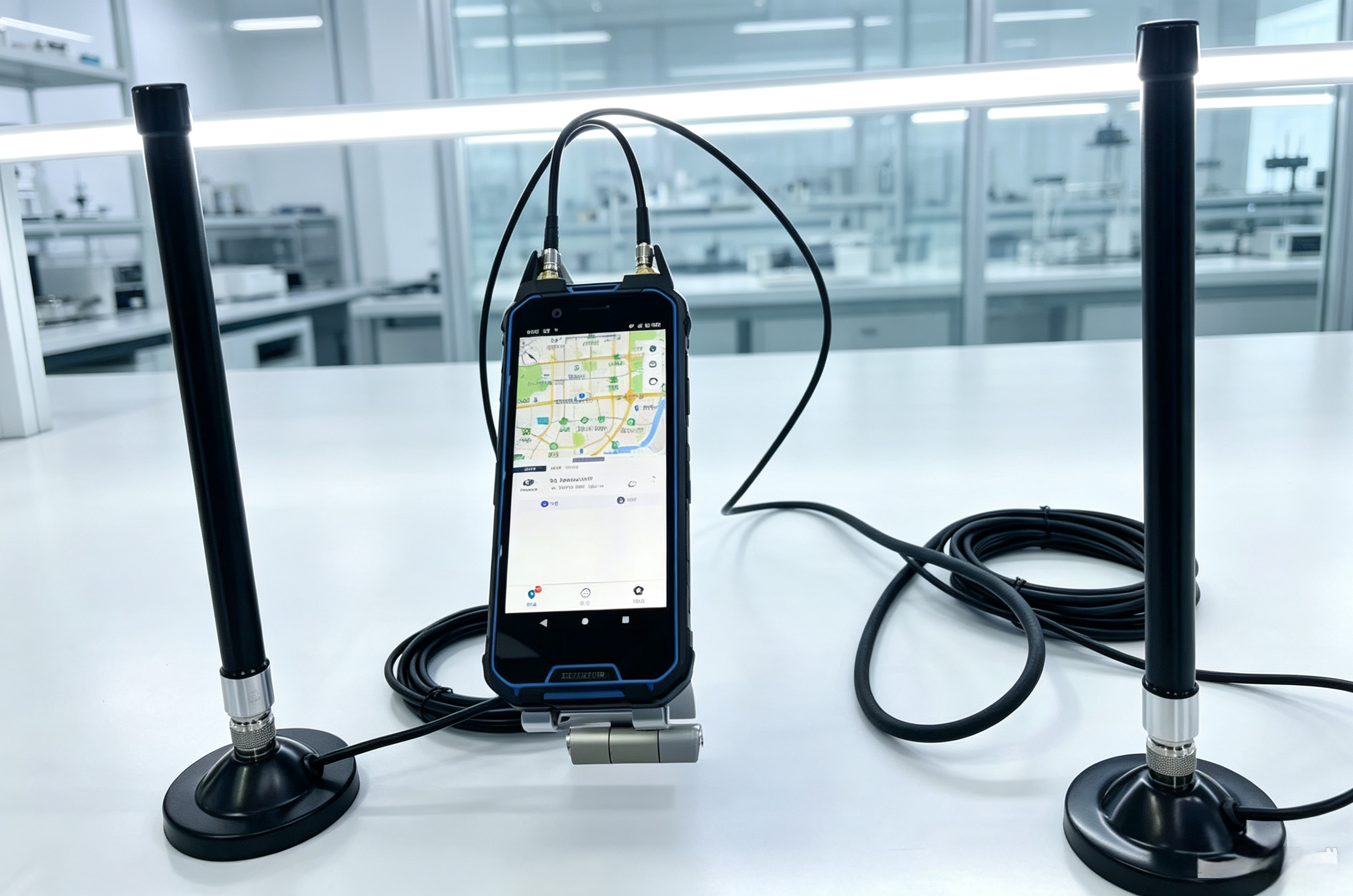 Handheld drone detection system with analog video streaming Drone Locator