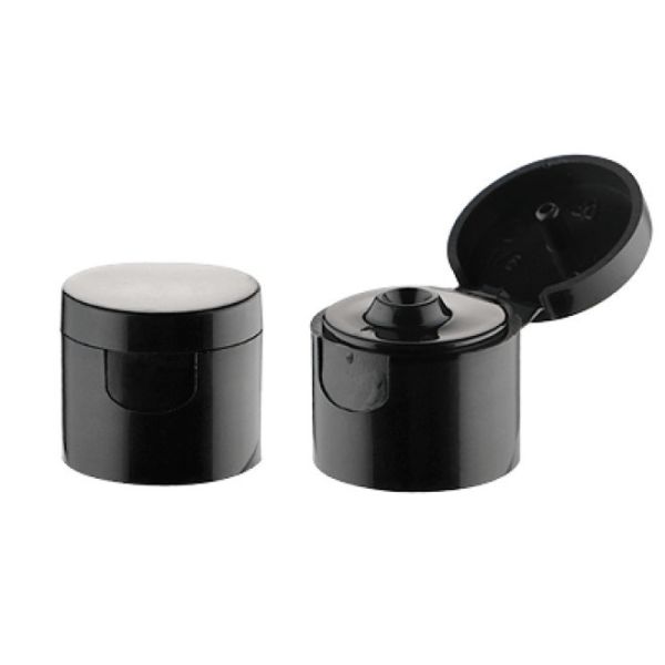 JL-CP102 18 20 24 28 410 415 Plastic Flip Top Caps Smooth Screw Shampoo PP