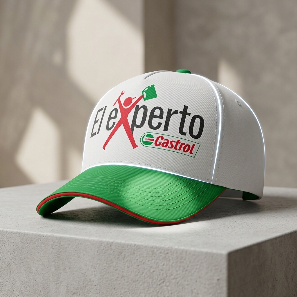 Screen Print Front Five Panel Cap All Over Embroidery Stitch Pattern Design