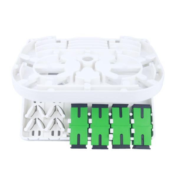 5 FTTX 4 ядра пластиковые волоконно-оптические фасадная пластина разъемная панель для и FTTX