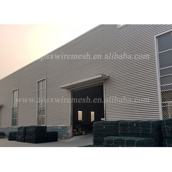 Легкий складный Pvc покрыл шестиугольную корзину Gabion для предохранения от воды и почвы