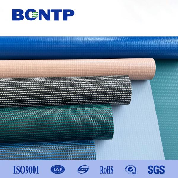 China Factory 100% PP Safety Swimming Pool Cover Mesh Fabric ROLL material
