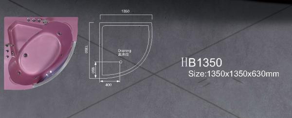 Sanitary wares, Bathtubs, Jacuzzi, Massage bathtub,WHIRLPOOL HB1350