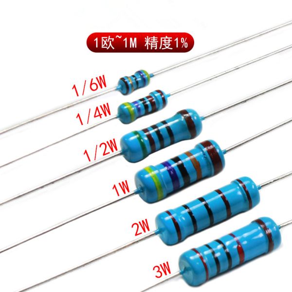 3W High Power Metal Film Resistor 1% Tolerance -10MΩ Resistance for Precision Applications