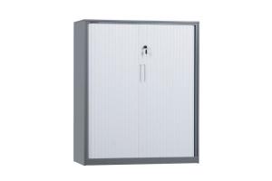 Panton Color 109cm High 90cm Wide Office Tambour Cabinet
