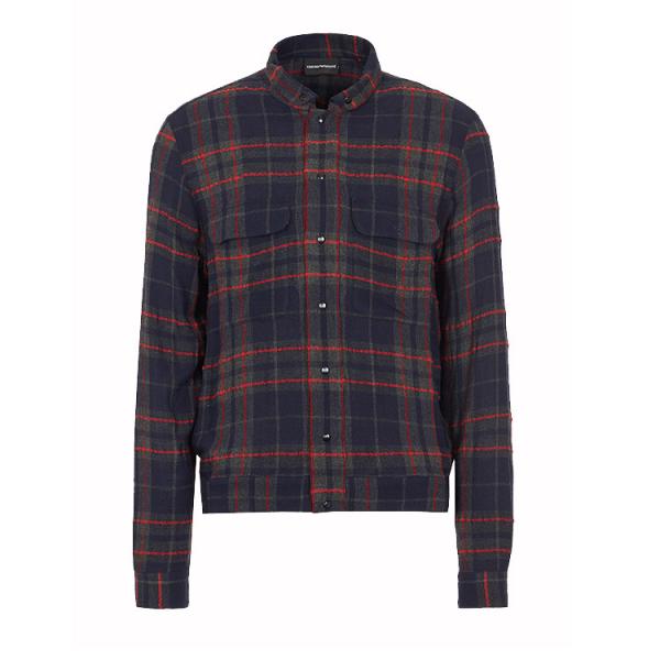 Autumn Cotton Plaid Mens Fashion Casual Shirts Long Sleeve Streetwear Shirts