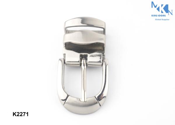 24mm belt buckle pin Zinc Alloy , Customized design metal side release buckle