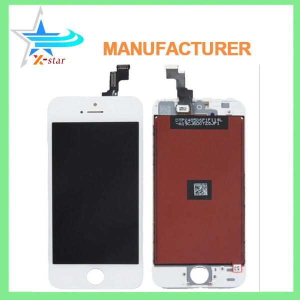 Cheap lcd replacement display and touch screen digitize for iphone 5c best quality