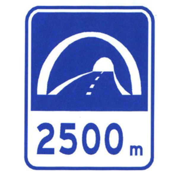 Road Information Guide Signs Blue and White Color Sign Thick Aluminum Traffic Sign Board Cost