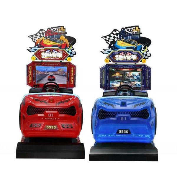 Crazy Dynamic Super Car Racing Game Machine Parent Child Interactive Games