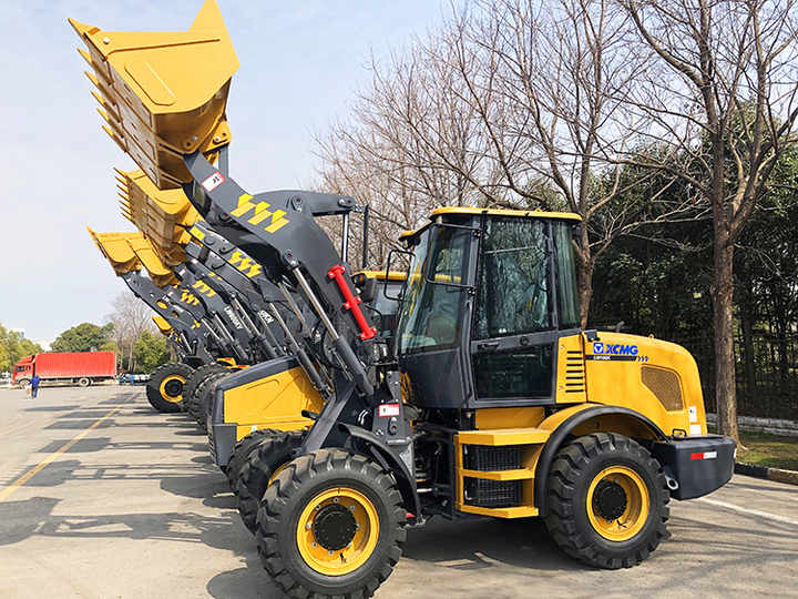 XCMG колесный погрузчик LW180K 1,8 тонны мини передний погрузчик для сельскохозяйственного строительства горнодобывающей промышленности