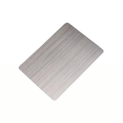 HL da folha de aço inoxidável decorativa laminada para a construção