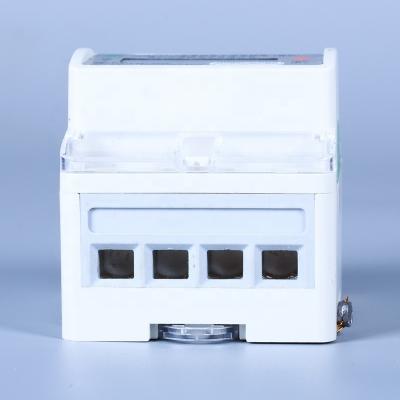 OEM Single Phase Din Rail Energy Meter with RS485/Modbus RTU Communication Interface ≤2W Power Consumption
