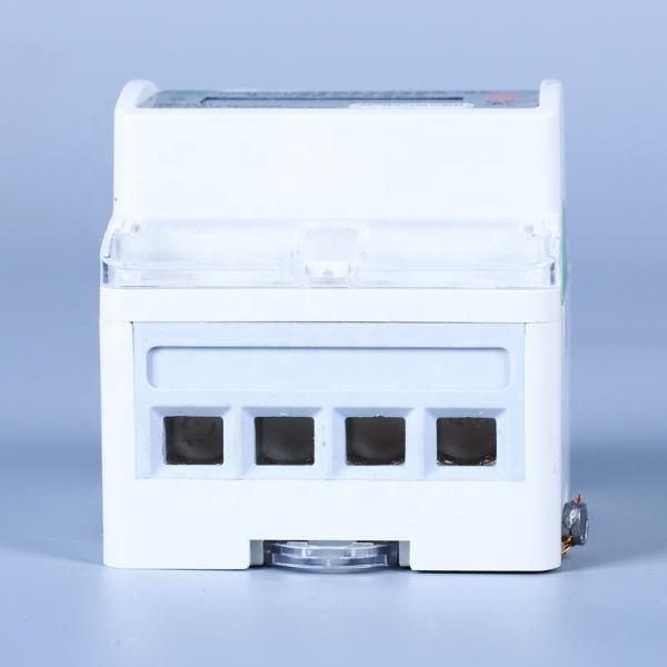 Din Rail 3 Phase Energy Meter for High Humidity ≤95%RH Environments Class 2.0 Accuracy RS485 Communication