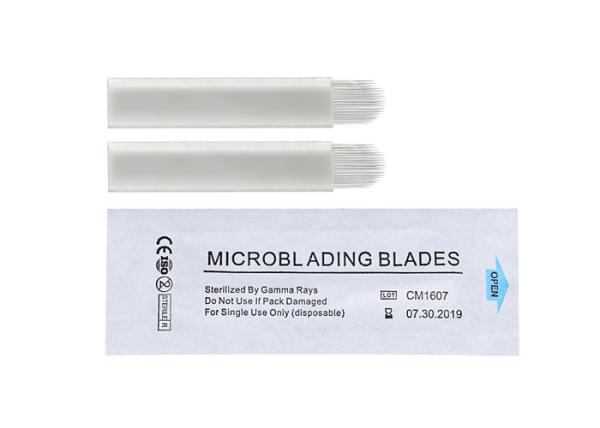 0.20mm Silver Semi Permanent Makeup And Tattoo Hard Blade For Microshading And Fogging