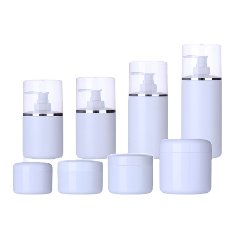 насос лосьона HDPE 250ml 500ml пластиковый пустой косметический разливает по бутылкам для мыла руки шампуня жидкостного