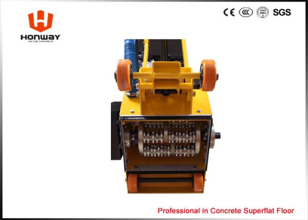 Upright Concrete Grooving Equipment , Walk Behind Asphalt Planer Energy Efficiency
