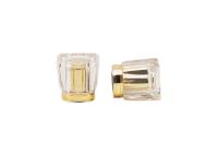 A garrafa de perfume de RoHs cobre o tipo de Logo Printable Push Pull Open