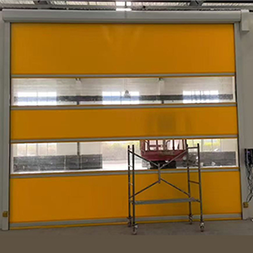 -10°C To 60°C Temperature Range PVC High-Speed Door For Logistics Centers | Warehouse Rapid Door