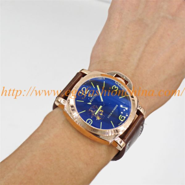 Top Brand WINNER Mechanical Movement Classic Watch Genuine Leather Strap Fashion Men Watch