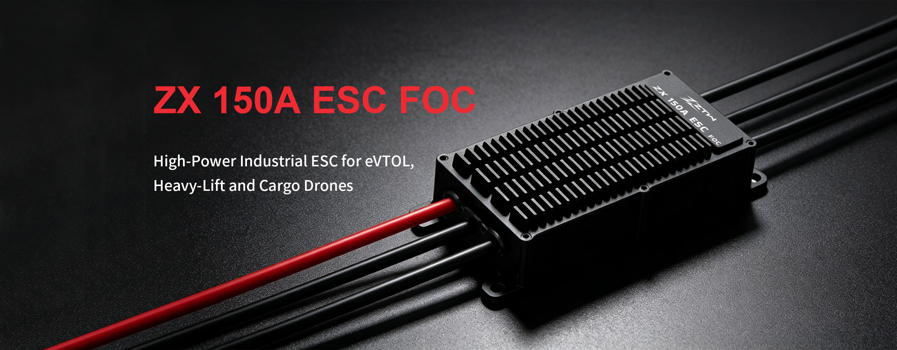 ZX ZTW 150A ESC FOC 6S-14S High Power Industrial Cargo Drone ESC