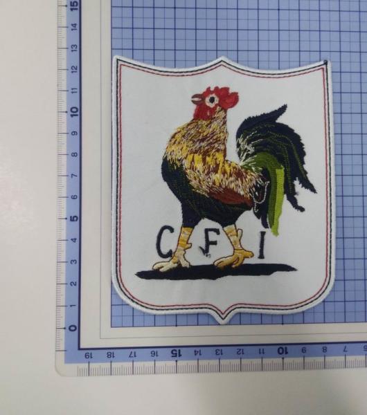 MIA Washable Iron On Embroidery Patches Pantone Decorative Decal Stickers 12C