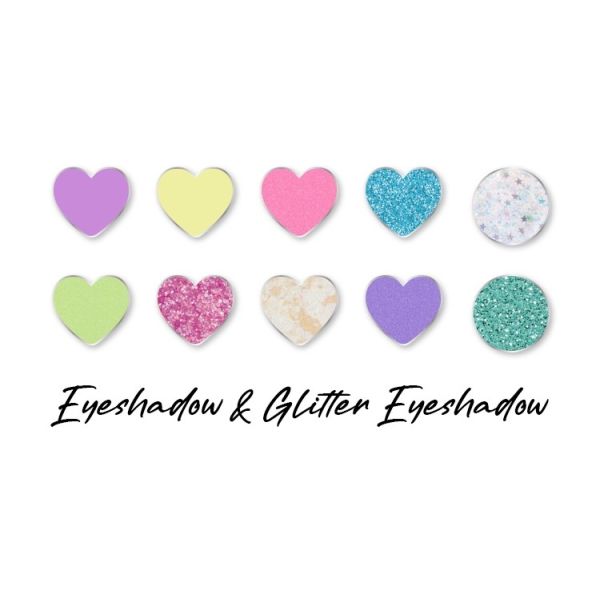 Skin Friendly Kids Play Makeup Kit With Lip Gloss Eye Shadow Palette Customizable